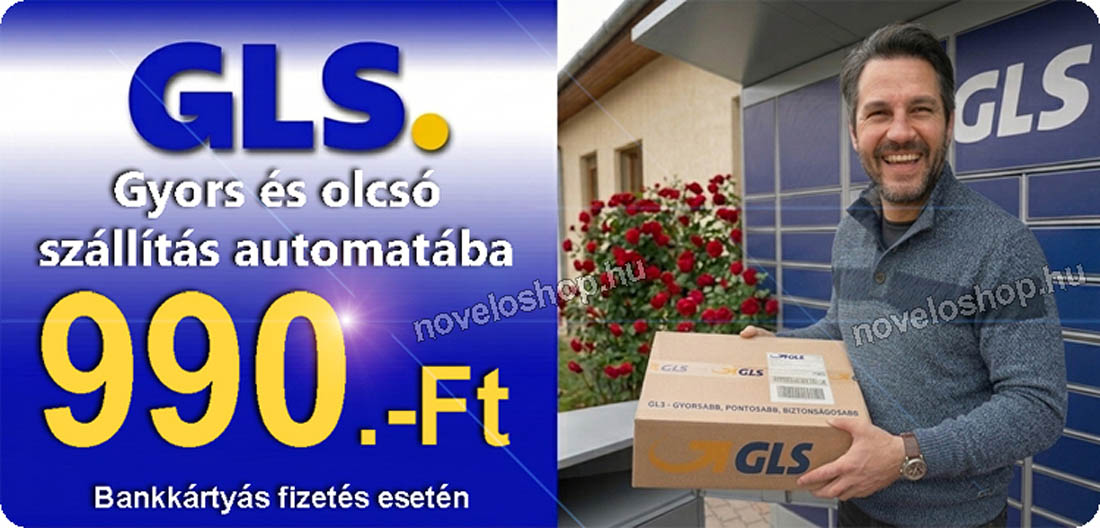 gls 990.-ft szállítás automatába