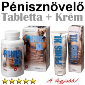 pénisznövelő tabletta és krém penis xl