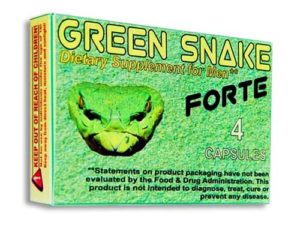 green snake potencianövelő
