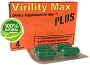 Virility Max Plus potencianövelő - 1 doboz