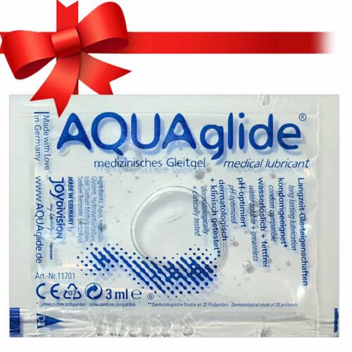 AQUA glide– síkosító 3ml (Ajándék)