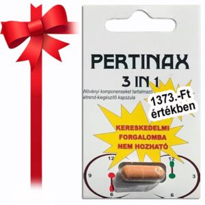 Pertinax 3 in 1 potencianövelő - 1 kapszula (Ajándék)