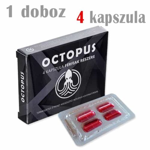 octopus potencianövelő férfiaknak