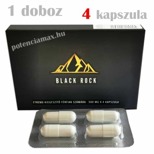 black rock potencianövelő 4 kapszula