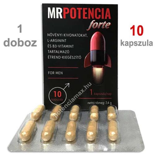 mrpotencia forte 10 kapszula